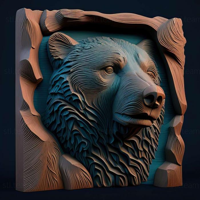 3D модель Минимальная медведица (STL)